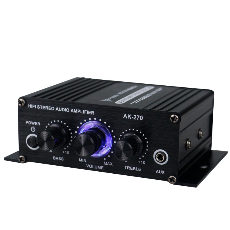 Home Cinema Theater - AK-270 HiFi Stereo Amplifier 400W 12V/24V
