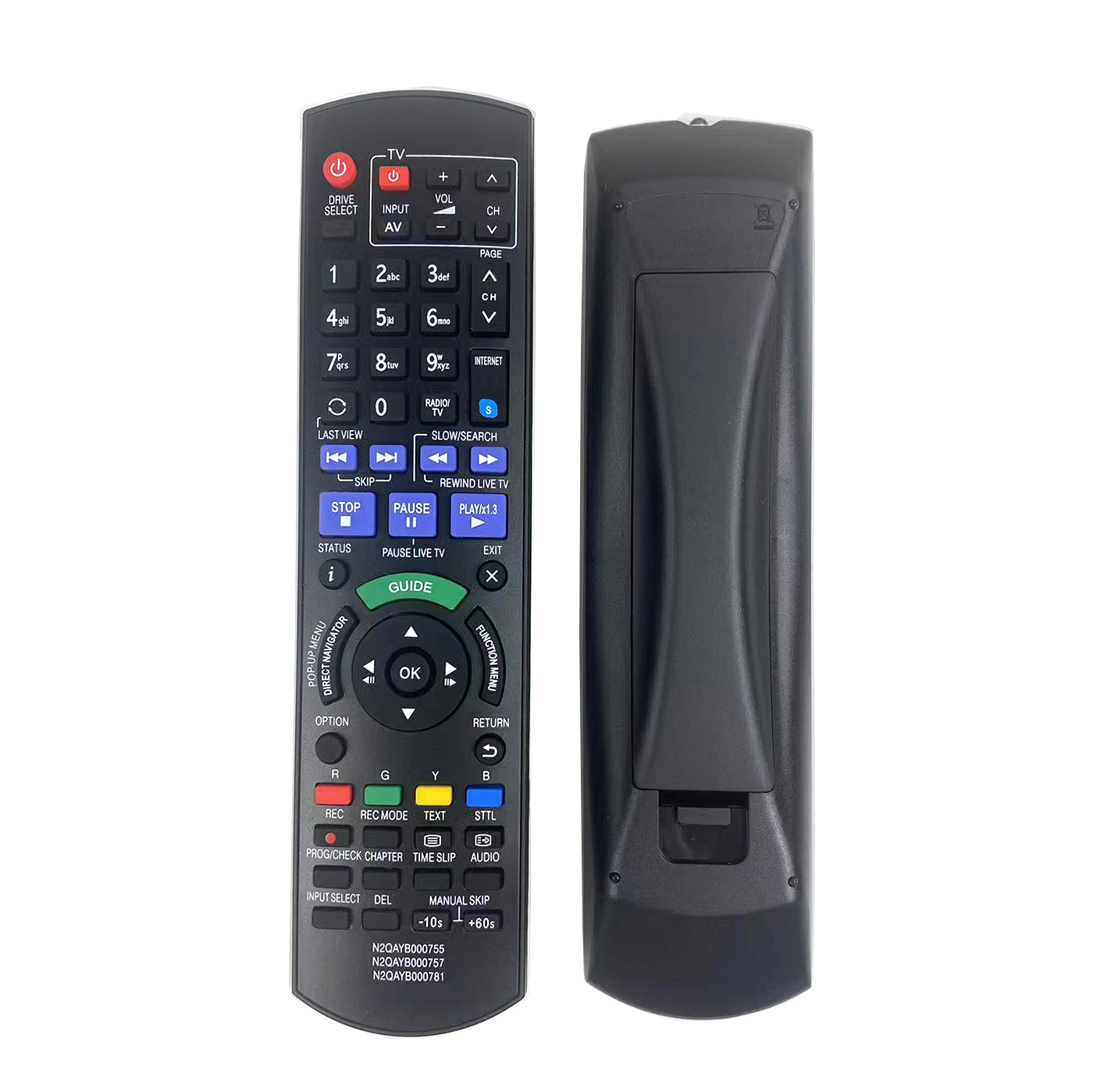 Blu Ray Disc Player - Remote Control For N2QAYB000755 N2QAYB000611 N2QAYB000980