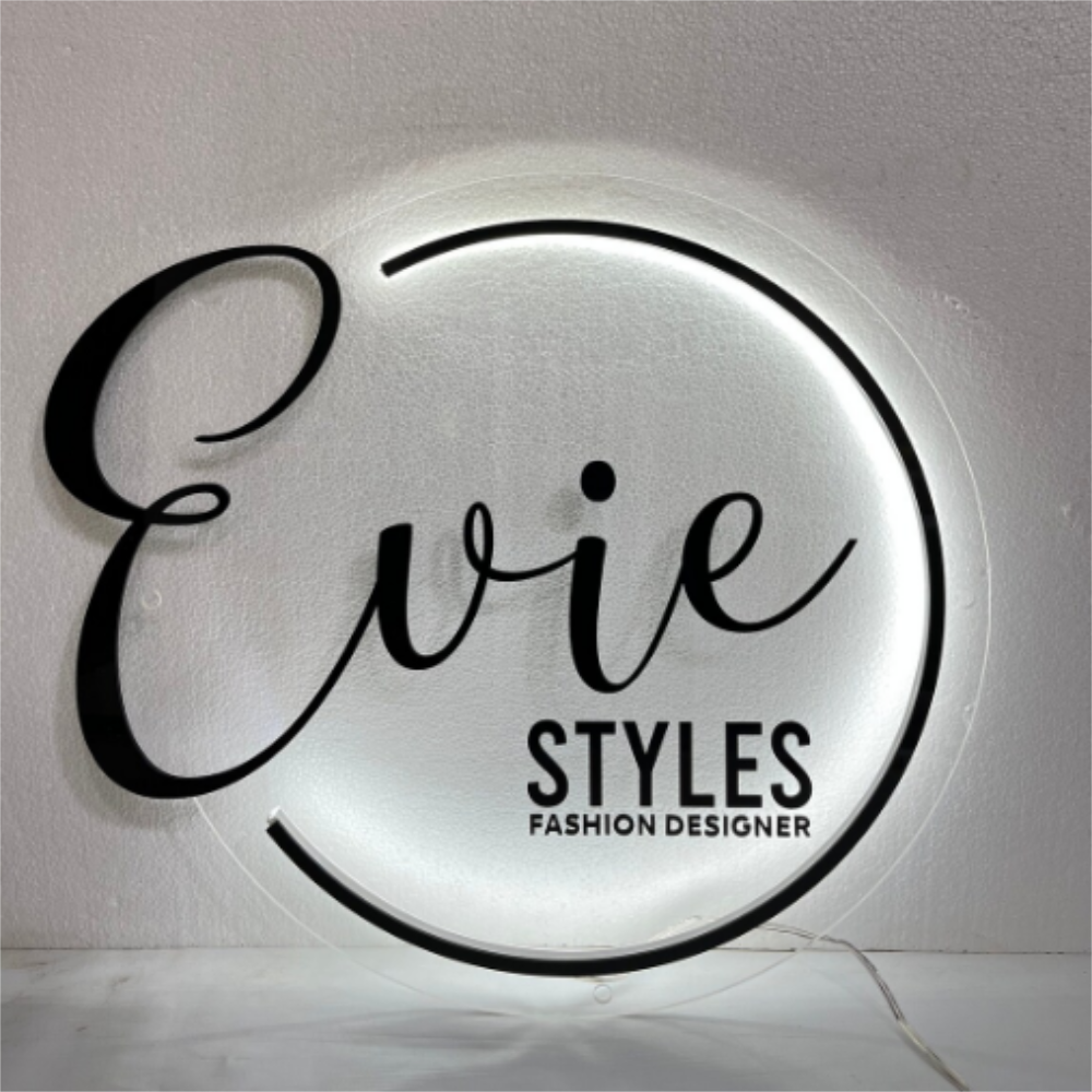Home Cinema Logo - Custom Acrylic Signs Business Logo Metal