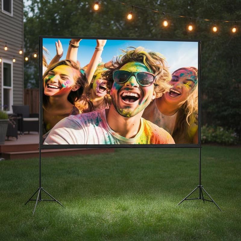Home Cinema Events - Projection projector screen with stand, 304.8