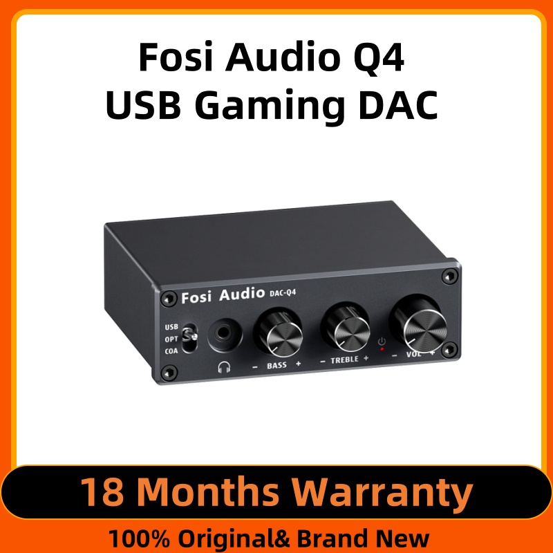 Fosi Audio Q4 Mini Stereo USB  - Surround Sound Decoder recension och pris