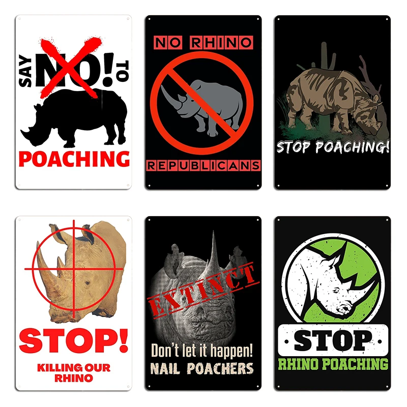 say NO! to rhino poaching Stop - Home Cinema Quotes recension och pris