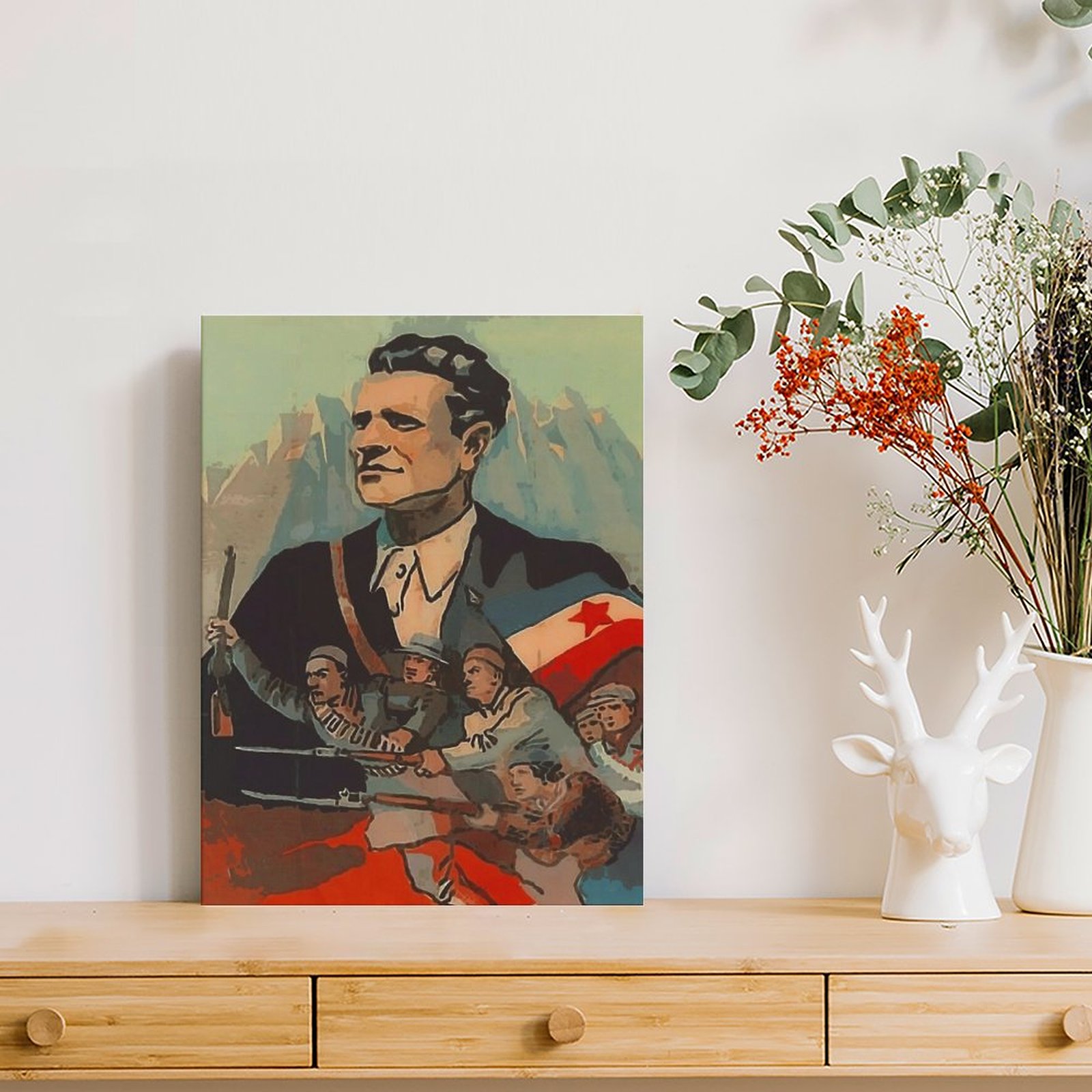 Jugoslavija Josip Broz Tito Po - Home Cinema Wall recension och pris