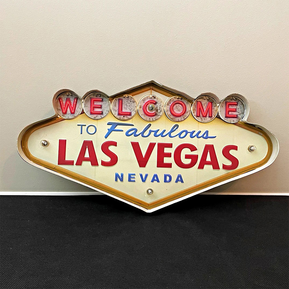 Las Vegas Retro Light Sign,50s - Home Cinema Logo recension och pris