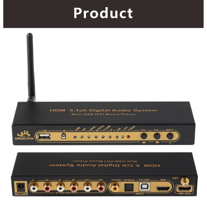 Immersive Surround Sound UD851 - Surround Sound Decoder recension och pris