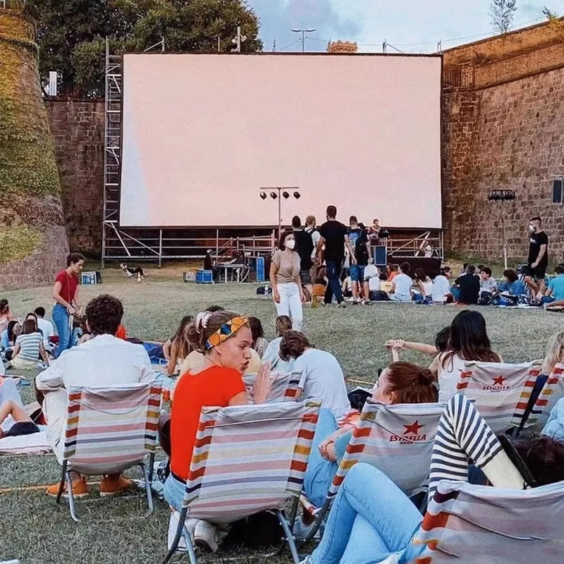 AUN 180 Inch 16:9 Portable Pro - Home Cinema Events recension och pris