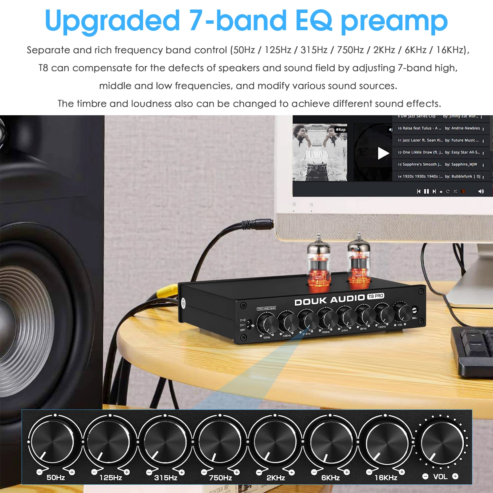 Nobsound HiFi 7-band EQ Equali - Home Cinema Samsung 5.1 recension och pris