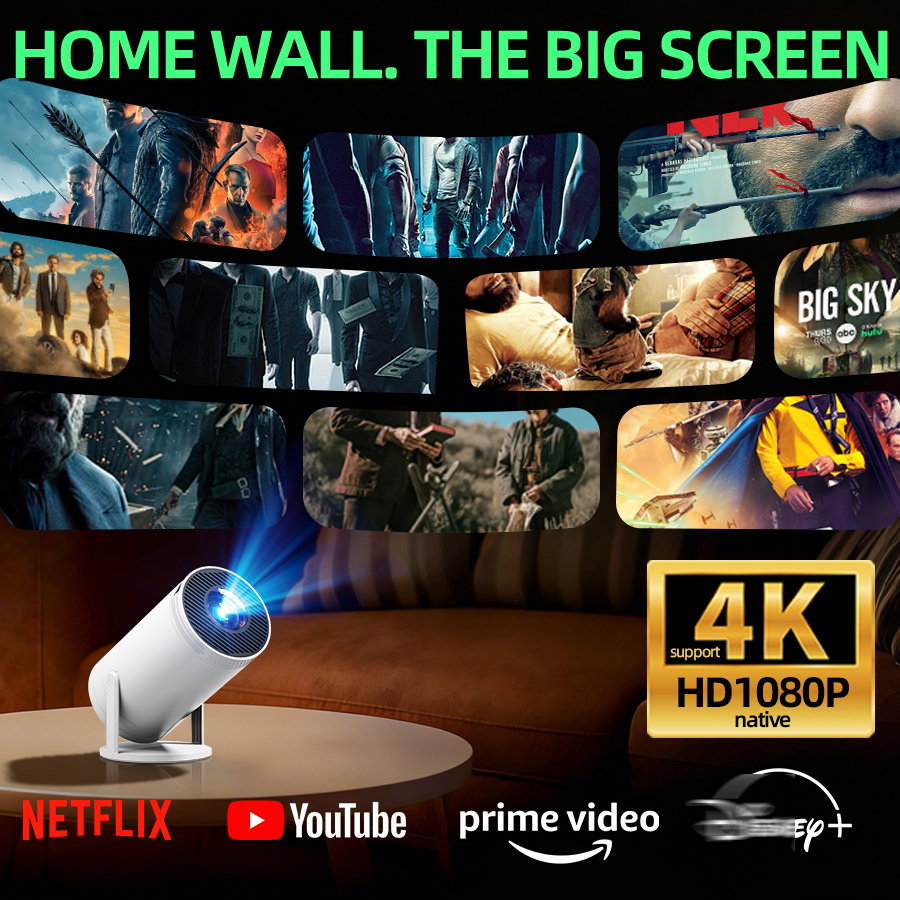 4K home theater projector, bui - Home Cinema Speaker System recension och pris