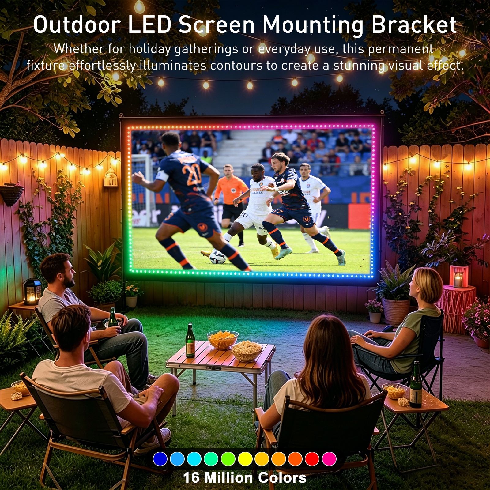 LED Projector Screen with Stan - Home Cinema Events recension och pris