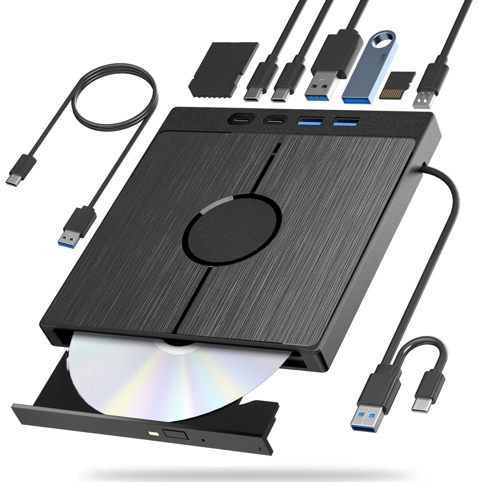 7 in 1 External Blu Ray Drive  - Blu Ray Disc Player recension och pris