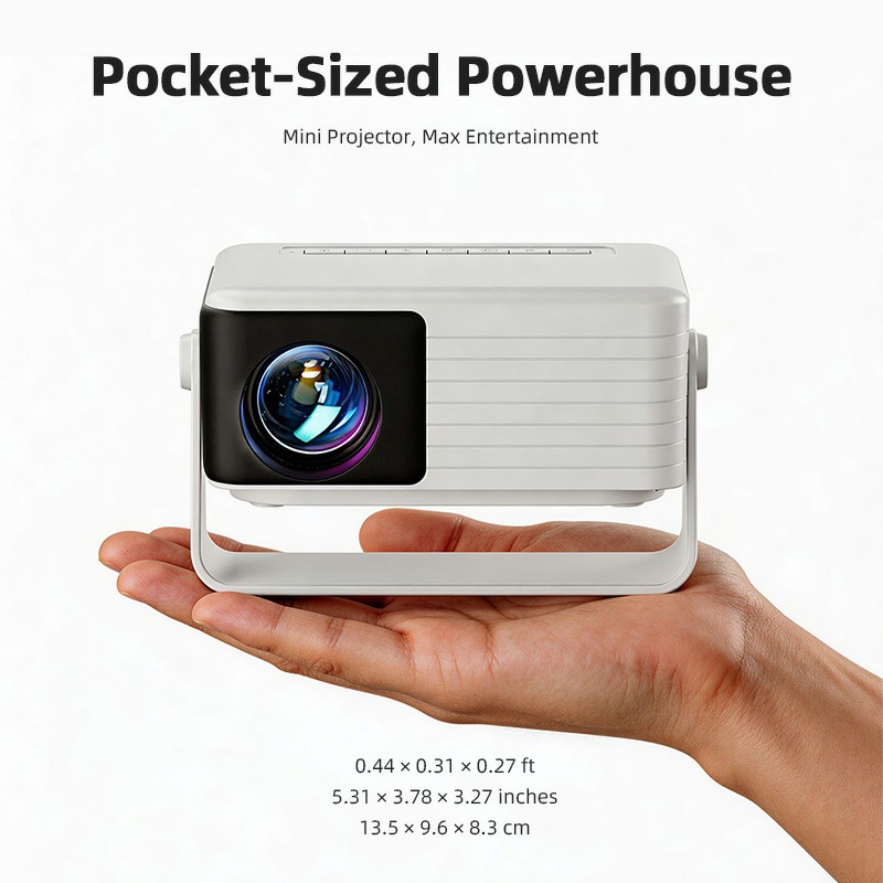 AUN Y3 MINI Projector Home The - Home Cinema Speaker System recension och pris