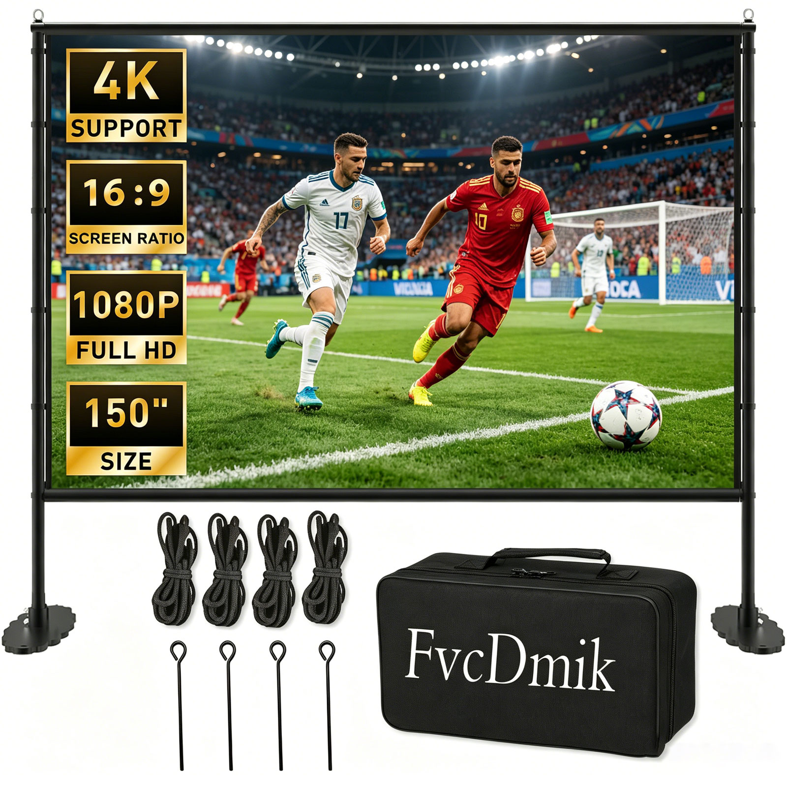 150 inch Projector Screen with - Home Cinema Events recension och pris