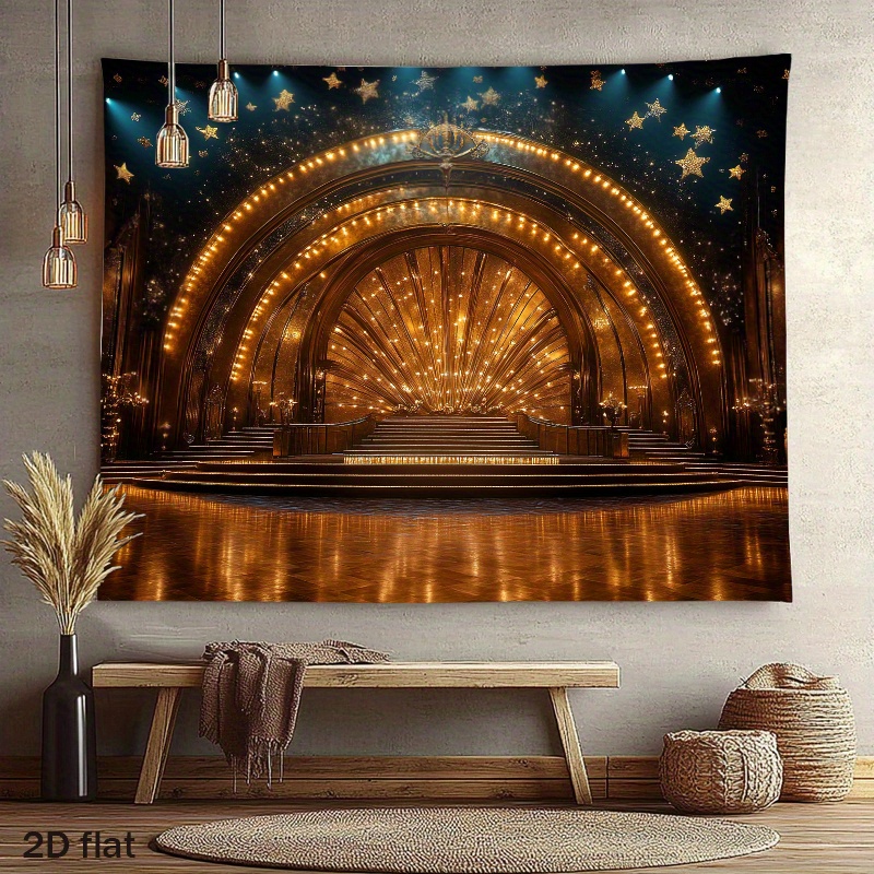 Luxury Golden Theater Stage Ar - Home Cinema Events recension och pris