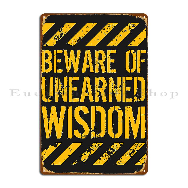 Beware Of Unearned Wisdom Phil - Home Cinema Quotes recension och pris
