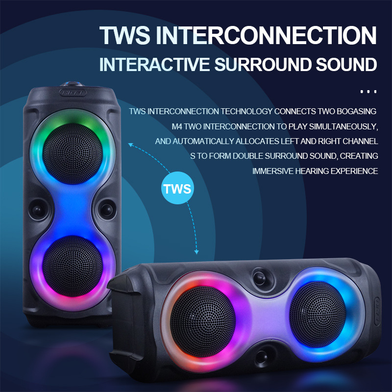 4inch Wireless Portable RGB Li - Home Cinema Speaker System recension och pris