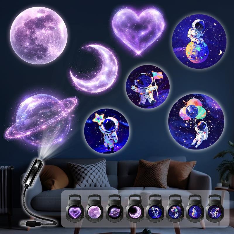 LED USB Projector Light 8pcs P - Projector Mount Ceiling recension och pris