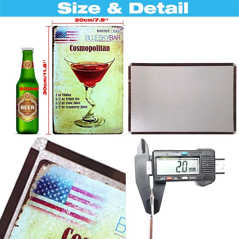 Karen's Cafe Quote Metal Signs - Home Cinema Quotes recension och pris
