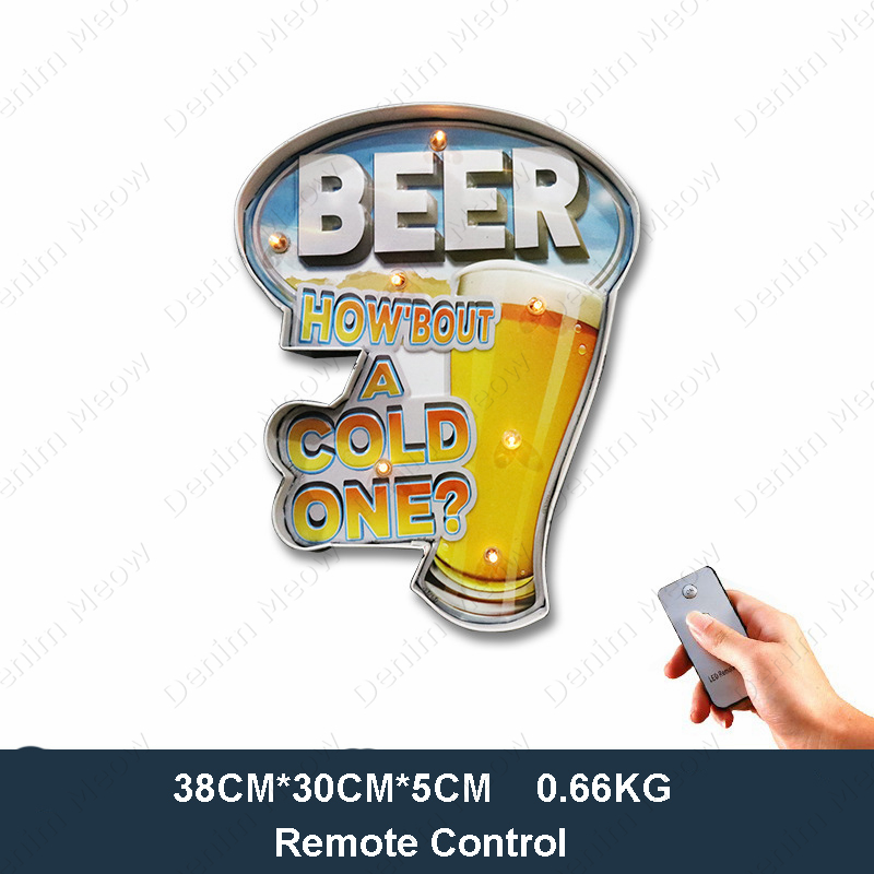 Ice Cold Beer LED Neon Light S - Home Cinema Logo recension och pris