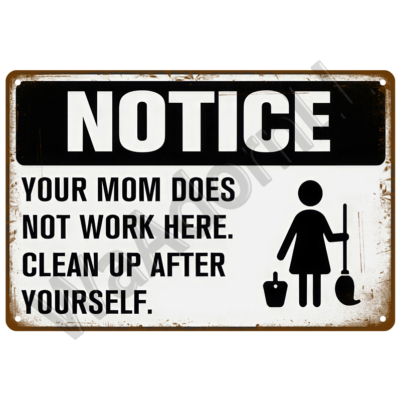 Plaque Tin Sign For Bar Pub Cl - Home Cinema Logo recension och pris