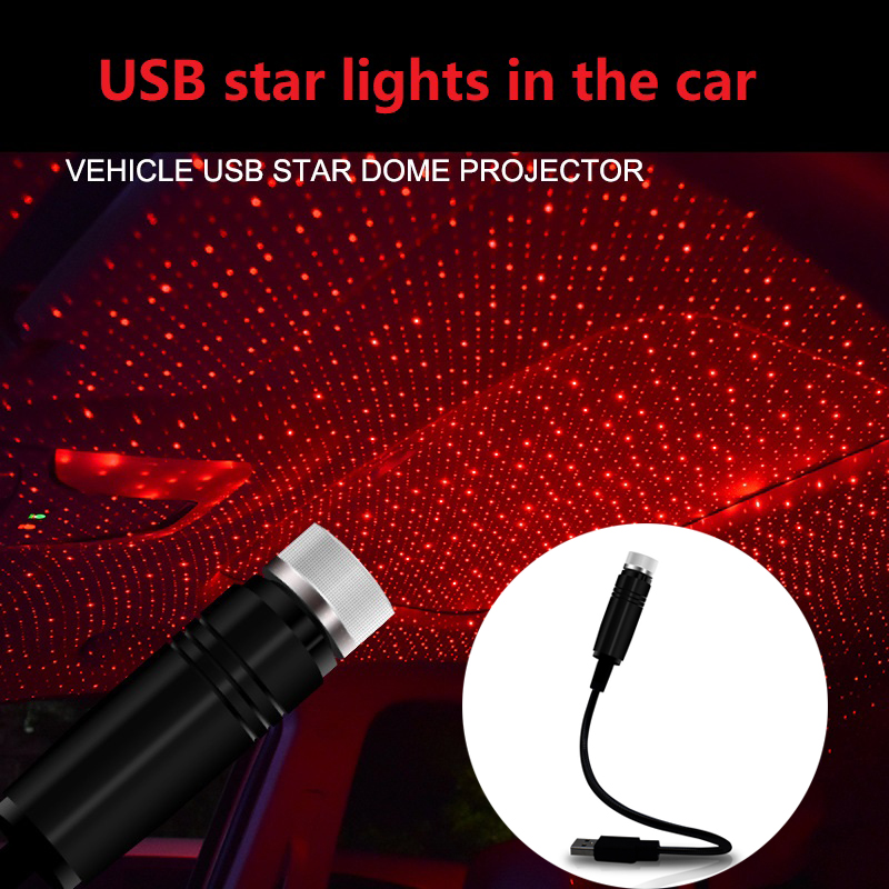 USB Car Interior Atmosphere St - Projector Mount Ceiling recension och pris