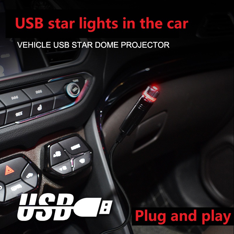 USB Car Interior Atmosphere St - Projector Mount Ceiling recension och pris