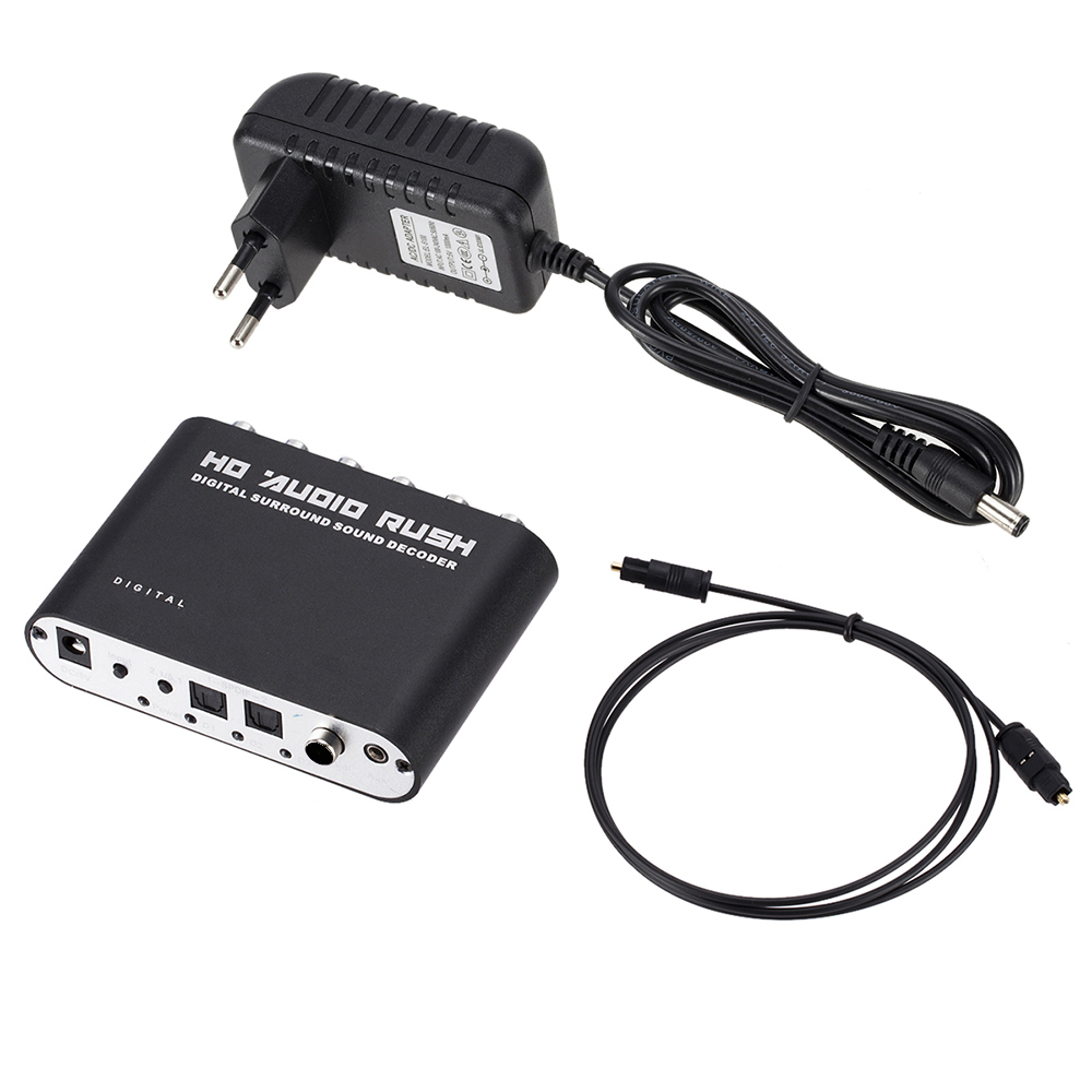 5.1CH HD Audio Decoder SPDIF C - Surround Sound Decoder recension och pris