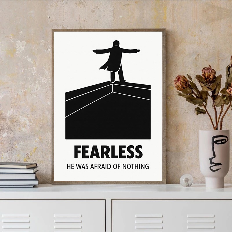 Minimalist Movies Poster Black - Home Cinema Quotes recension och pris