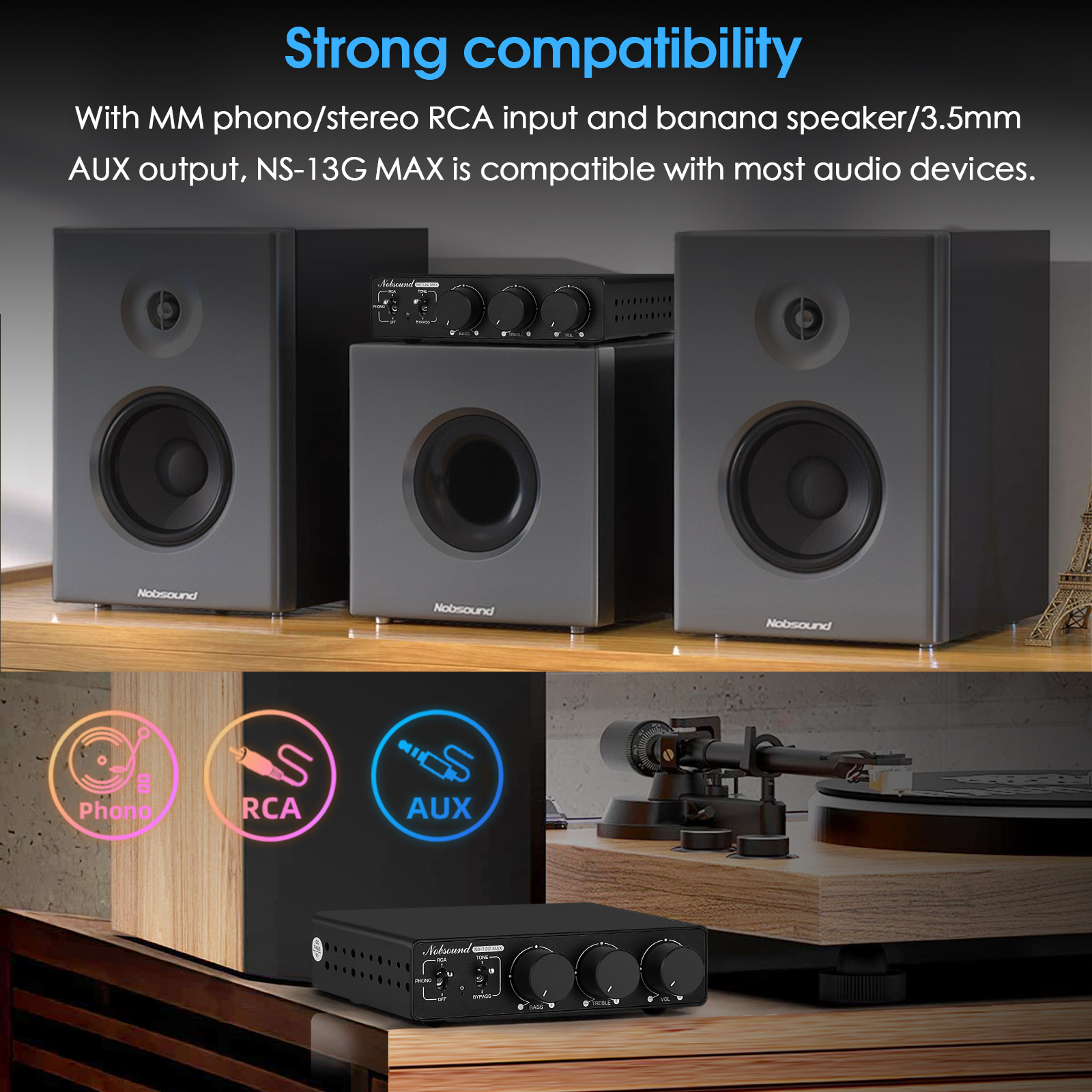 Nobsound NS-13G-MAX HiFi 2-Cha - Home Cinema Samsung 5.1 recension och pris