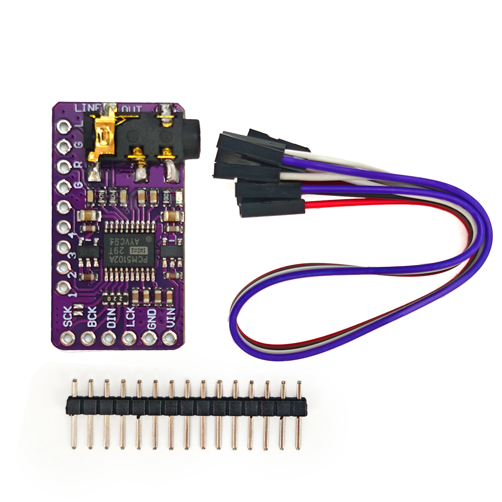 PCM5102A I2S DAC Decoder Modul - Surround Sound Decoder recension och pris