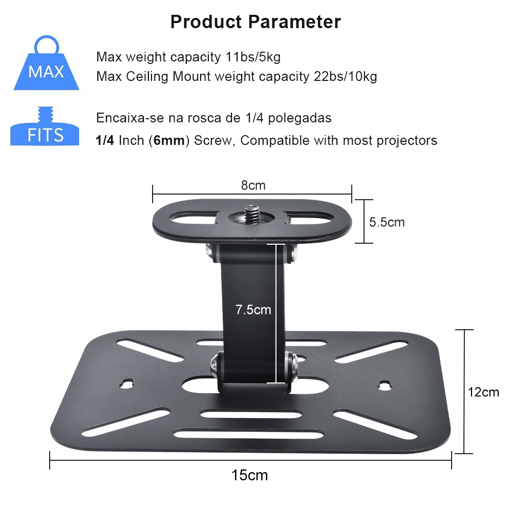 Projector Stand for Home Theat - Projector Mount Ceiling recension och pris