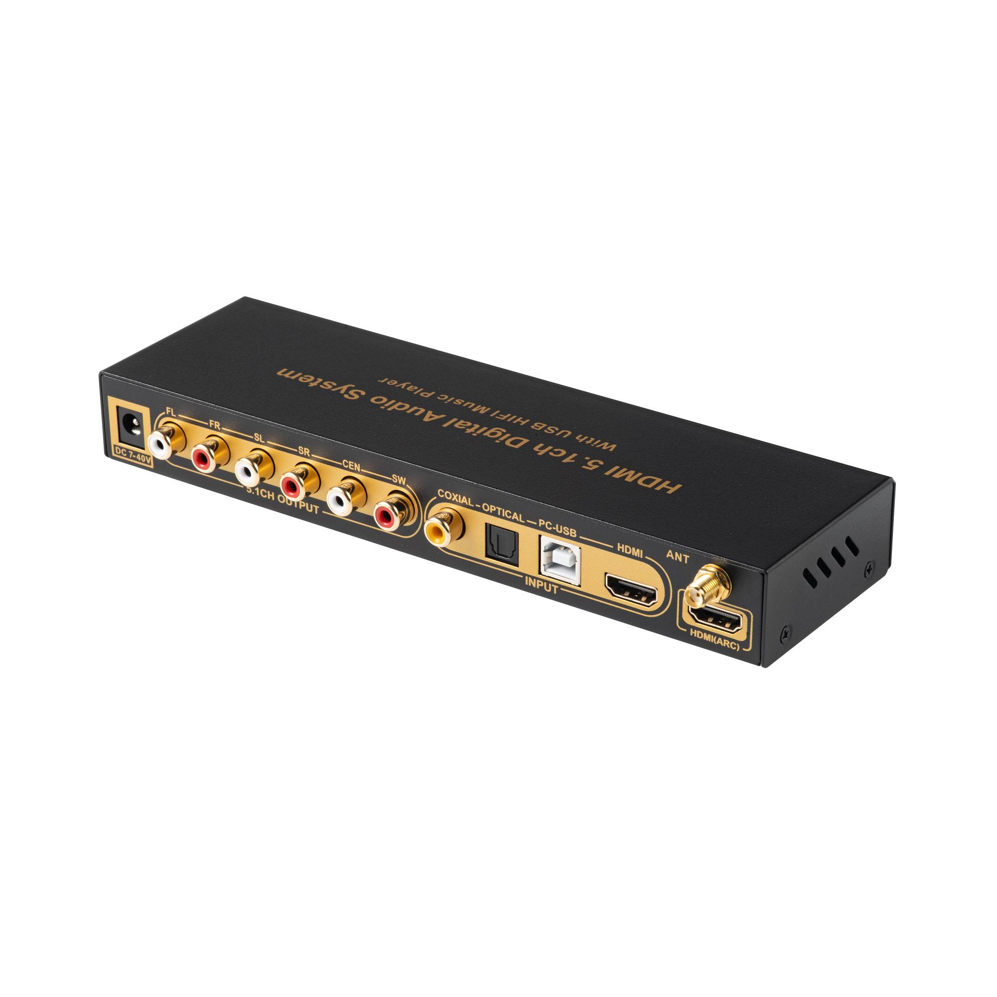 dts ac3 5.1 Audio Decoder conv - Surround Sound Decoder recension och pris