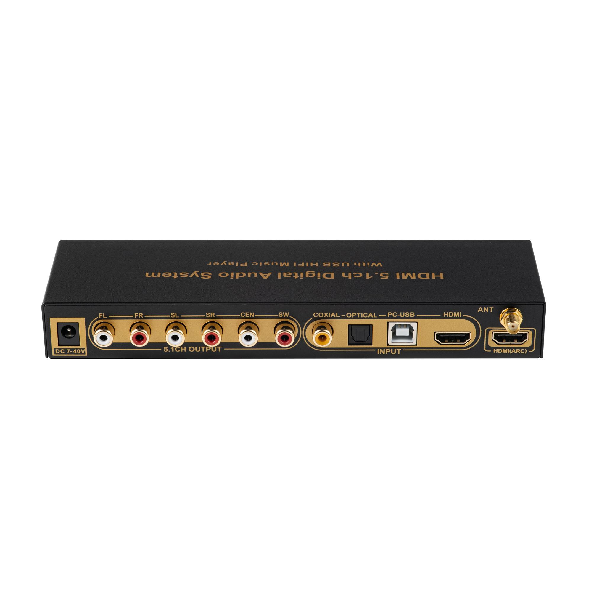 dts ac3 5.1 Audio Decoder conv - Surround Sound Decoder recension och pris