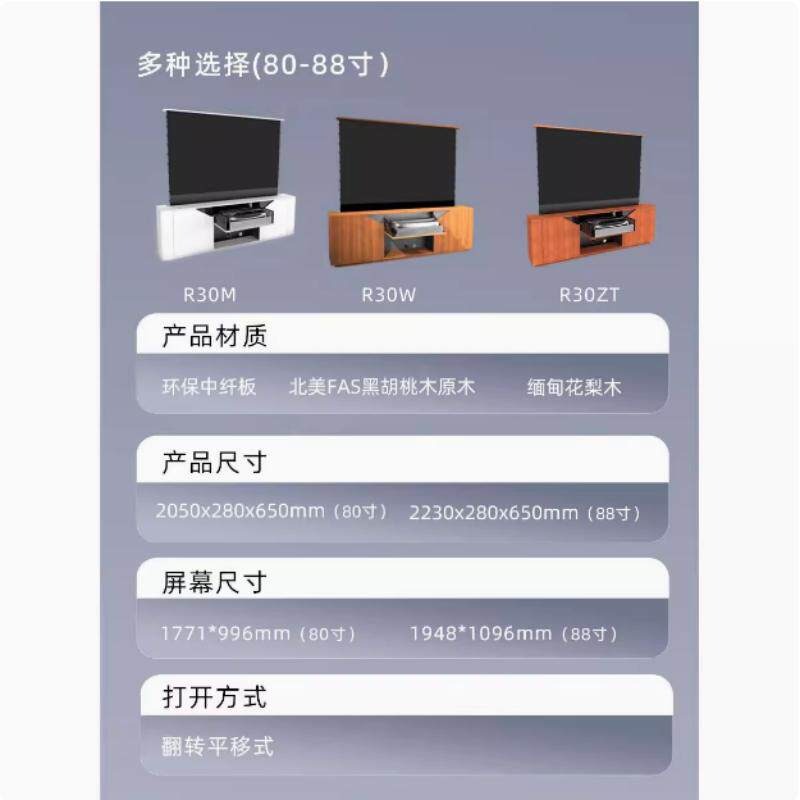 Shunhe, Disheng Screen R30 Inv - Home Cinema Hisense recension och pris
