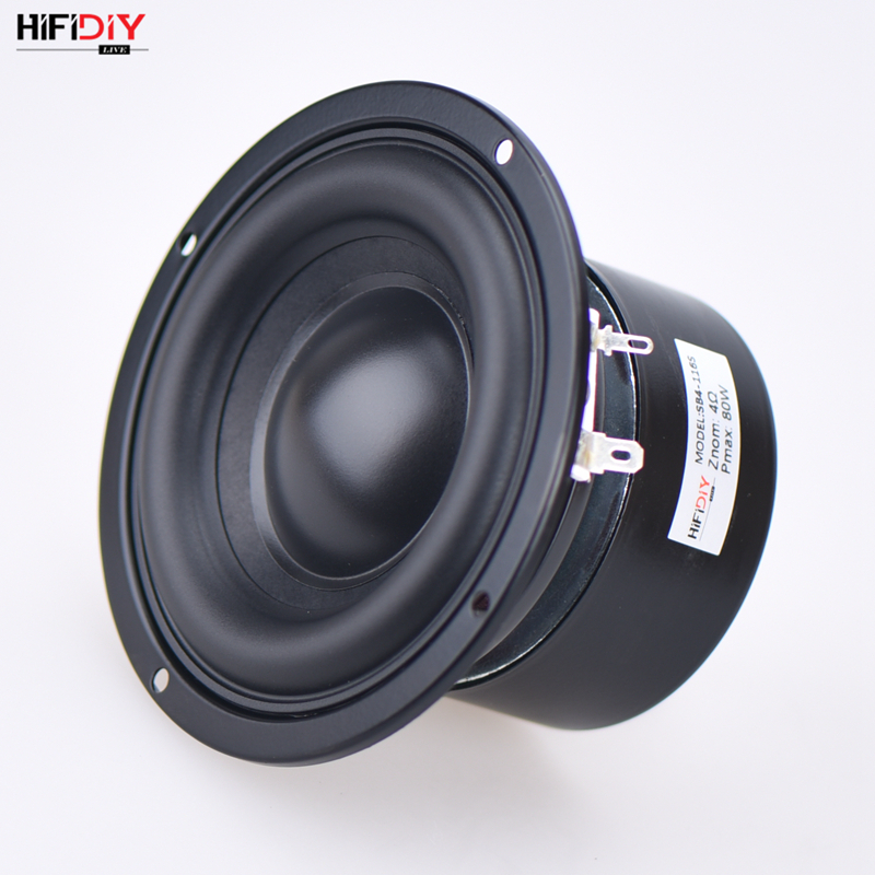 HIFIDIY AUDIO 4.5 inch 80W Rou - Home Cinema Theater recension och pris