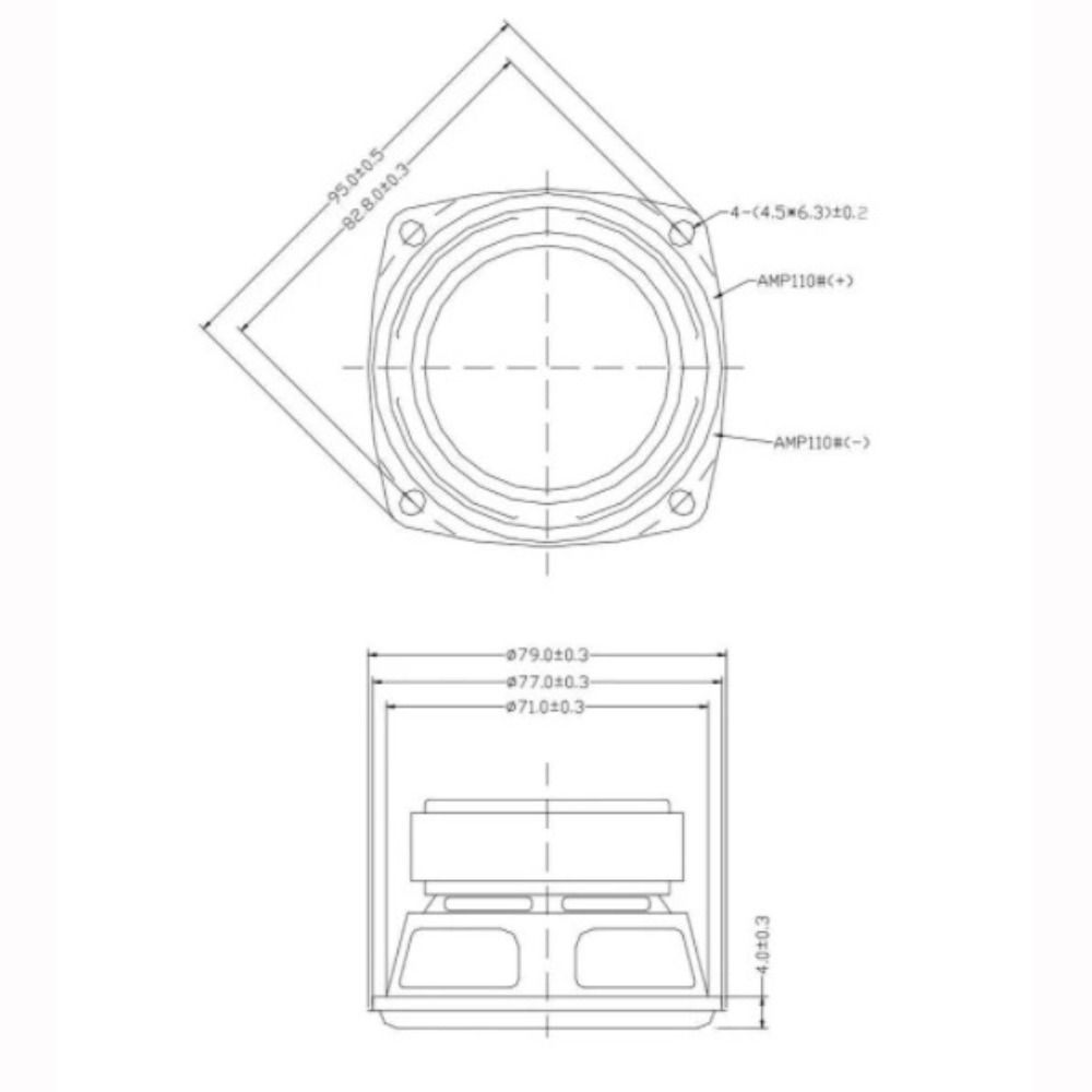 New 2 Inch 3 Inch Subwoofer Sp - Home Cinema Theater recension och pris