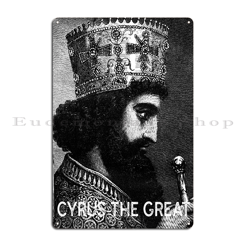 Cyrus The Great Metal Sign Pri - Home Cinema Logo recension och pris