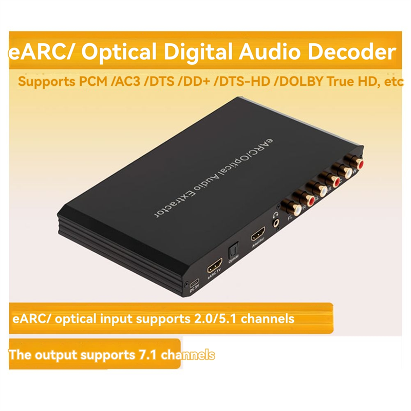 B04C-Audio Decoder 7.1 Channel - Surround Sound Decoder recension och pris