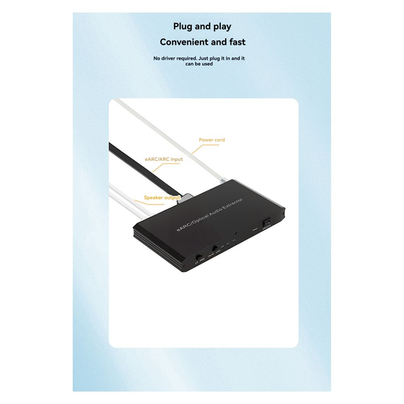 B04C-Audio Decoder 7.1 Channel - Surround Sound Decoder recension och pris