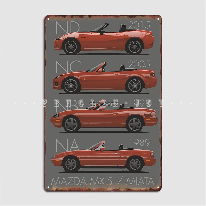 Mx-5 Evolutions Metal Plaque P - Home Cinema Logo recension och pris