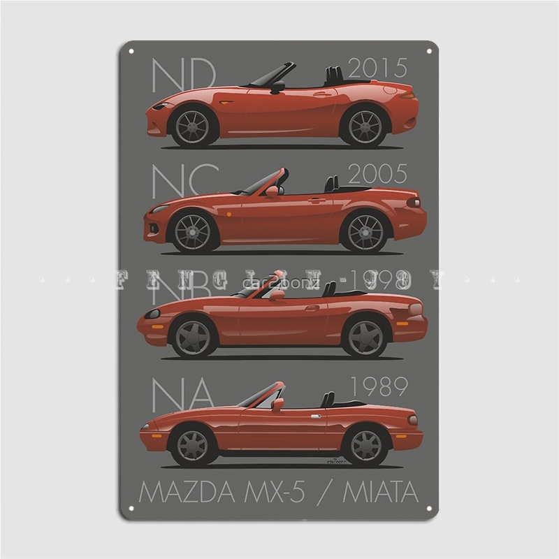 Mx-5 Evolutions Metal Plaque P - Home Cinema Logo recension och pris